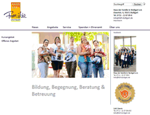 Tablet Screenshot of hdf-stuttgart.de